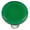 Emerald Green, variant on Emerald Green Round Glass Cabinet Knob - Aluminum Post