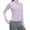 Purple, variant on Posijego Women's Workout Jacket Slim Yoga Cropped Jackets Stand Collar Zipper Outdoor Athletic Running Tops