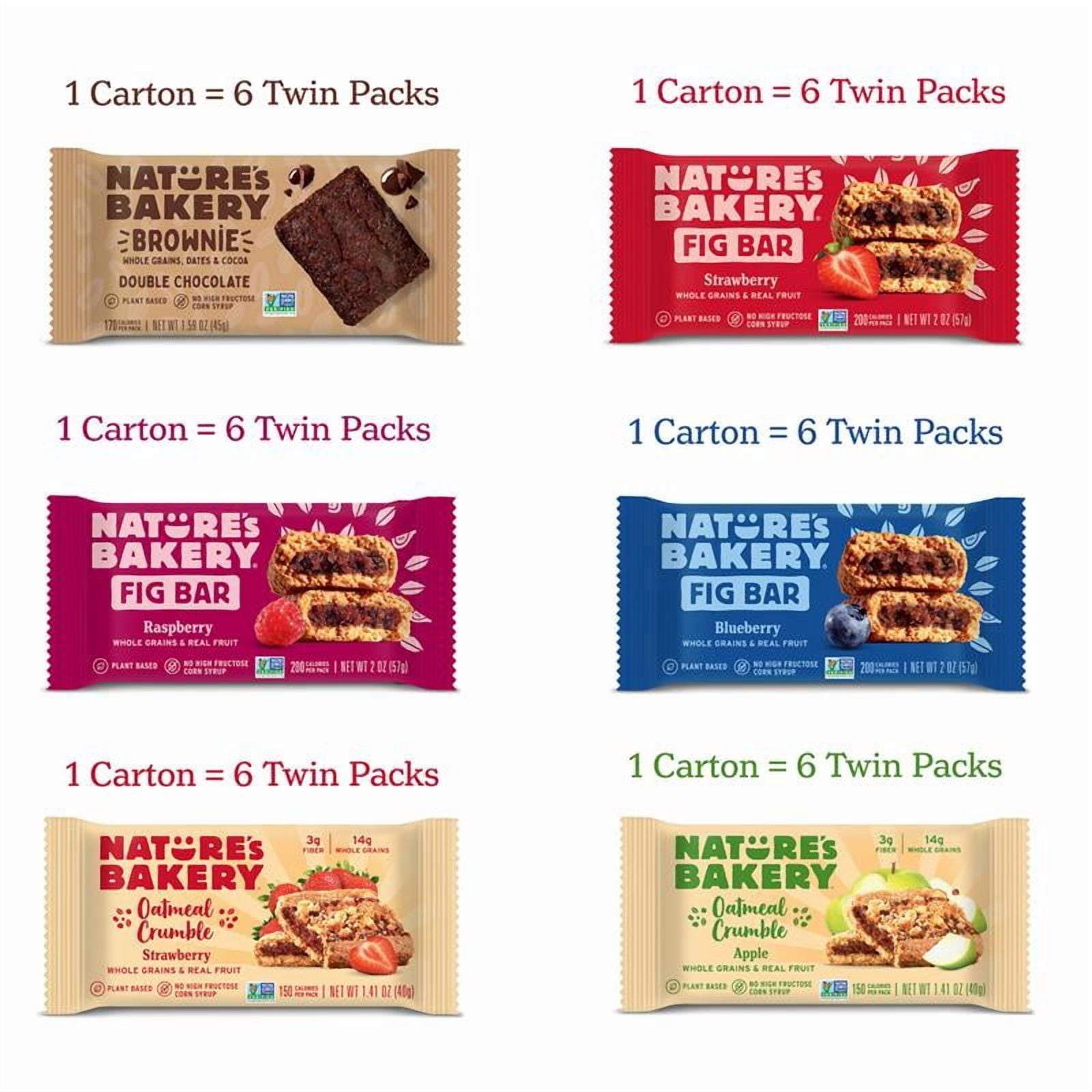 Nature's Bakery All Day Variety Pack, (35 Bars), Vegan, Non-GMO, Plant-Based