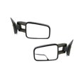 thumbnail image 1 of 1999-2006 Chevrolet Silverado Door Mirror Manual Passenger Side Tow Type With Blind Spot Textured, 1 of 1
