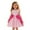 Pink, variant on Elegant Girls Party Dress with Skirt for Celebrations Girl Attire and Outfit