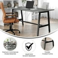 thumbnail image 6 of Flash Furniture 60" x 30" Double Sided Laminate Rectangular Conference Room Table, Gray Oak, 6 of 12