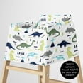thumbnail image 5 of Sweet Jojo Designs Mod Dinosaur Multi Use Baby Car Seat and Nursing Cover Multicolor, 5 of 6