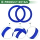 thumbnail image 5 of Anillo de Sello Universal de Aceite Labio UN 50x60x6mm Alta Presión TPU Azul 5 Pcs, 5 of 7