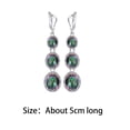 thumbnail image 5 of Xinyolin Elegant Multicolor Faux Topaz Pendant Set, 3Pcs Necklace Fashion Jewelry for Women, 5 of 7