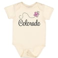 thumbnail image 3 of Inktastic Butterfly Colorado Girls Baby Bodysuit, 3 of 5