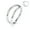 2#, variant on Surgical Steel Double Triple Clicker Earring Daith Cartilage Tragus Piercing-2#-16G 8MM