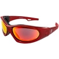thumbnail image 1 of Hurricane Lunettes de Sport Nautique Jet Ski Flottant Rouge avec Lentille Miroir Rouge Interchangeables, 1 of 4