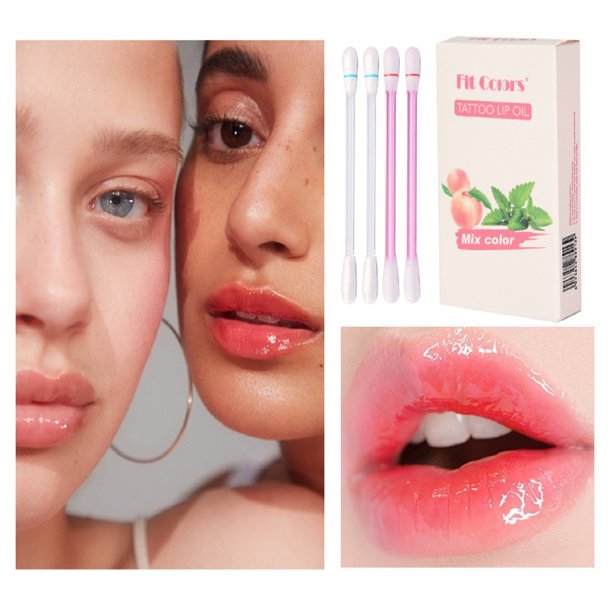 Yjdsgif Clearence!20Pcs Tattoo Lipstick Cotton Swab Lip Oil Tattoo