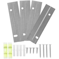 2 Sets Heavy Duty Picture Hangers Mirror Hanger Portable Wall Mounting Brackets Kits