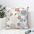 thumbnail image 6 of YFYANG Square Decorative Throw Pillow Case (Without Pillow Insert), Geometric Floral Patterns Bedroom Sofa Car Cushion Cover, 18"x18", 6 of 9