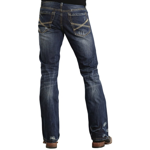 Stetson Western Denim Jeans Mens Rocks Fit Royal 11-004-1014-3000 BU