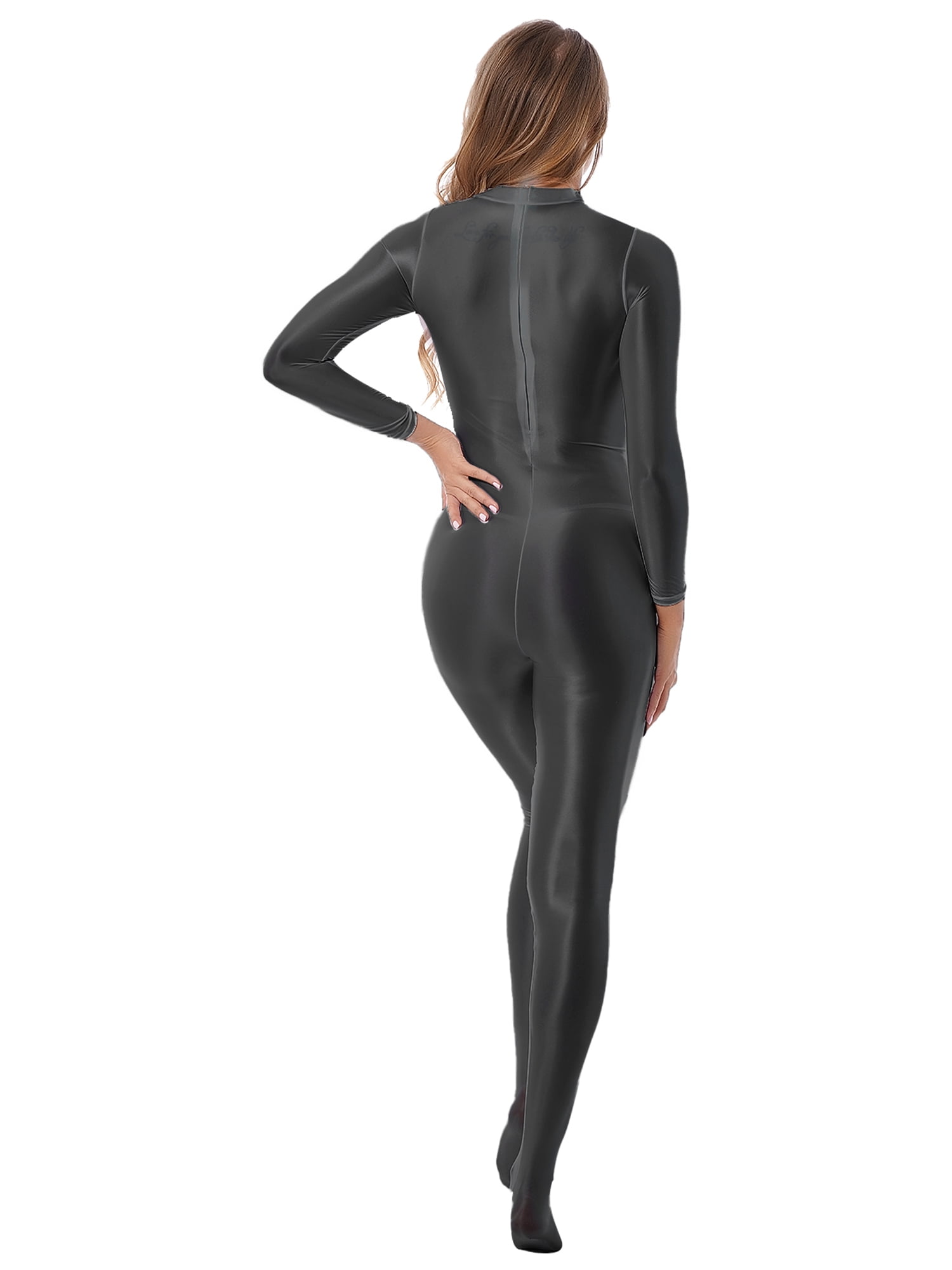 トップス PRANK PROJECT Glossy Scuba Bodysuit PRANK PROJECT Glossy