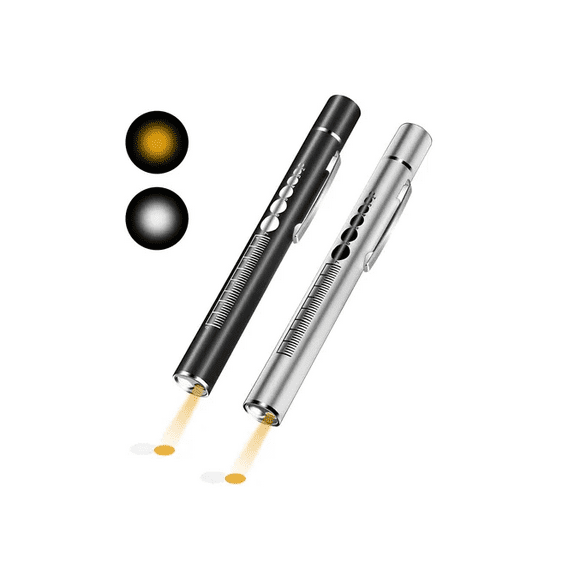 Lamparas Led Diagnóstico Recargables Luz Médico Blancoamaril Xtellar negro
