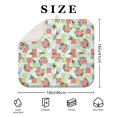 thumbnail image 4 of Pioneer Flower Floral Print Pattern Kitchen Dish Drying Mat 1 Pack, Ultra Absorbent Microfiber Drainer Mat, 16"x18", 4 of 6