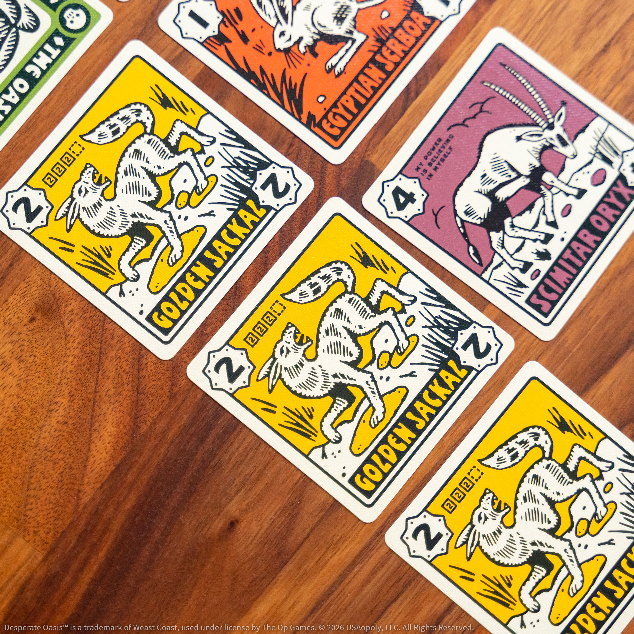 USAopoly Desperate Oasis Card Game photo 5