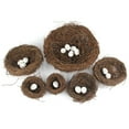 thumbnail image 5 of Walbest Artificial Rattan Bird's Nest Rustic Simulation Multiple Sizes Easter Bird Nest Decor (1pc), 5 of 7