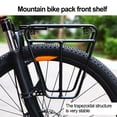 thumbnail image 4 of Mosiee Mountain Bike Front Rack For 26 27.5 29 Inch Bicycle Front Shelf Carrier V Disc Brake For-Universal Bag Hangers Aluminum Alloy, 4 of 8
