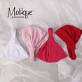 thumbnail image 3 of Motique Accessories Solid Headwrap with Delicate Design (Lavender, Medium), 3 of 5