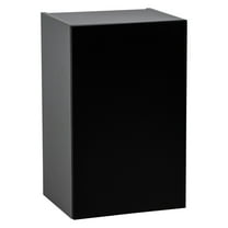 18" x 24" Wall Cabinet-Single Door-with Black Matte door