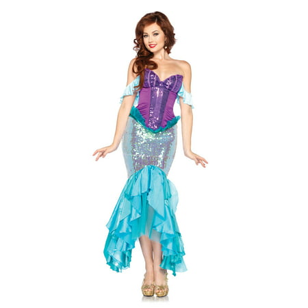 Adult Disney Princess Deluxe Arial Mermaid Costume by Leg Avenue DP85051