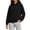 #A05-Black, variant on Abcomgle Cute Hoodies for Teen Girls Preppy Hooded Sweatshirts for Teen Girls Fleece Long Sleeve Pullover Sweatshirts for Girls Aesthetic Fall Sweaters for Teens