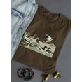 thumbnail image 3 of Duck Family T-Shirt Women -Alexander Wilson Designs, Female x-Large, 3 of 4