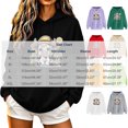 thumbnail image 3 of Aimik Womens Funny Cow Graphic Hoodies Sweatshirts Long Sleeve Pullover Tops with Drawstring Pockets Fall Loose Comfy Hoodied Tops, 3 of 6