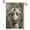 A, variant on XaaKee Spring Garden Flag, Humorous Animal Portrait Dejected Snout Garden Flags, Double-Sided High-Quality White Linen Garden Flags For Outside 12x18Inch