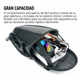 thumbnail image 3 of Mochila Motocicleta Impermeable Maleta Trasera De Moto NEGRO, 3 of 5