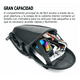 thumbnail image 3 of Mochila Motocicleta Impermeable Maleta Trasera De Moto NEGRO, 3 of 5