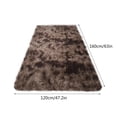thumbnail image 4 of Ultra Soft Purple Pink Ombre Shaggy Area Rug Washable Non Slip Plush Carpet for Living Room Bedroom Nursery Entryway Full Coverage Floor Mat, 4 of 5