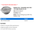 thumbnail image 2 of Radiator Cap - Compatible with 1983 - 1991 GMC G2500 6.2L V8 1984 1985 1986 1987 1988 1989 1990, 2 of 2