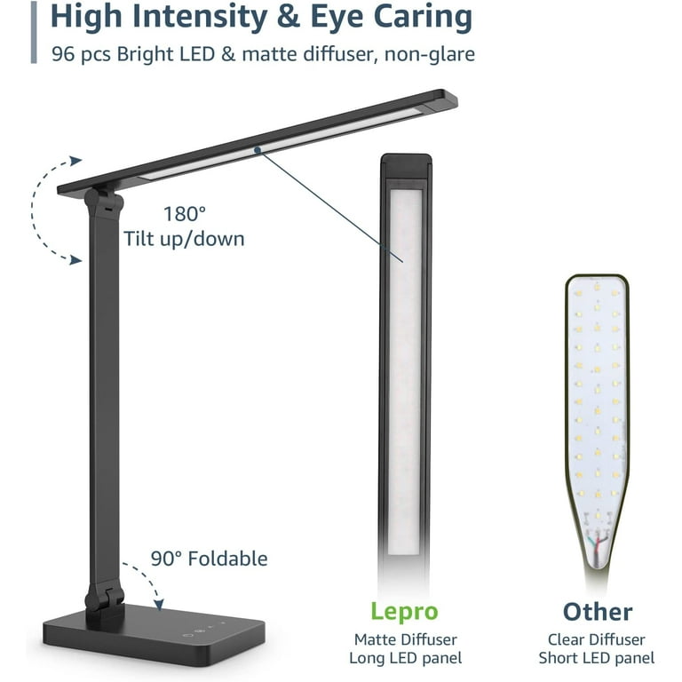 Le dimmable led desk lamp discount