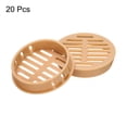 thumbnail image 3 of Uxcell 20Pcs 50mm/2in Air Vents Round Soffit Vents, Orange Soffit Vent Cover for Bathroom, 3 of 5
