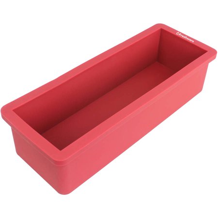

Freshware 10.8 Rectangle Loaf Soap Premium Silicone Mold SP-110RD