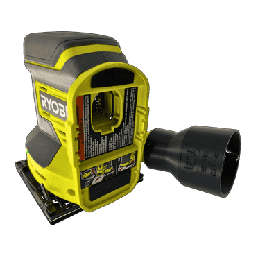 Sander Vacuum Adapter for Ryobi ONE+ 18-Volt Cordless Sanders PCL406 5" Orbital Random and PCL401 Quarter Sheet Sanders - Shop Vac Attachment for Dust Collection  by 1058Designs(2-1/2")
