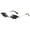 C, variant on Tiitstoy Bat Shaped Sunglasses Cute Rimless Bat Eyewear Halloween Fashion Frameless Sun Glasses, Goth Glasses Funky Novelty Rimless Eye Glasses for Halloween Party
