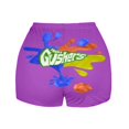 thumbnail image 1 of Gibobby Shorts Yoga Homewear Sexy Letters Shorts Sport Print Mujer Entrenamiento Clubwear Pantalones(Morado, S), 1 of 5