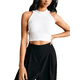 thumbnail image 1 of Blusa Crop Cuello Halter Canale Diseño Elegante y Comodidad, 1 of 5