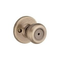 thumbnail image 3 of Kwikset CP300T-5V1 Clear Pack Tylo Knob Privacy Door Lock with New Chassis and 6AL Latch and RCS Strike Antique Brass Finish, 3 of 6