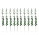 thumbnail image 1 of Kearding 10 piezas de eucalipto artificial verde aspecto vívido ramos de plantas de follaje para boda balcón interior Decoración Verde oscuro Kearding HA083898-02, 1 of 6