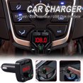 thumbnail image 1 of Adaptador USB dual para automóvil Kit inalámbrico Bluetooth QC3.0 Cargador USB rápido Transmisor FM Bluetooth manos libres, 1 of 9