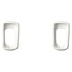 thumbnail image 1 of Yuarrent Funda protectora para ordenador de bicicleta, multicolor, a prueba de polvo, impermeable, cronómetro, cubierta para ciclismo, velocímetro de Blanco 2piezas Yuarrent CBP463510, 1 of 5