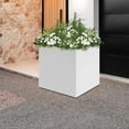 thumbnail image 4 of 24" x 24" x 24" Square Planter Metal Box Tall Planters Heavy Duty Plant Boxes for Indoor Outdoor Tall Plants, Flowers or Shrubs, 4 of 18