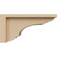 thumbnail image 3 of 5"W x 10"D x 5"H Wide Bryant Rough Cedar Woodgrain TimberThane Corbel, Primed Tan, 3 of 6