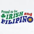 thumbnail image 2 of CafePress - Proud To Be Irish And Filipino Body Suit - Long Sleeve Cotton Baby Bodysuit, 2 of 4