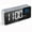 Silver1, variant on Ycolew Alarm Clock for Bedroom,Bluetooth, 2 Alarms Loud LED Big Display Clock with USB Charging Port, Adjustable Volume, Snooze, Deep Sleepers Kids Elderly Home Office