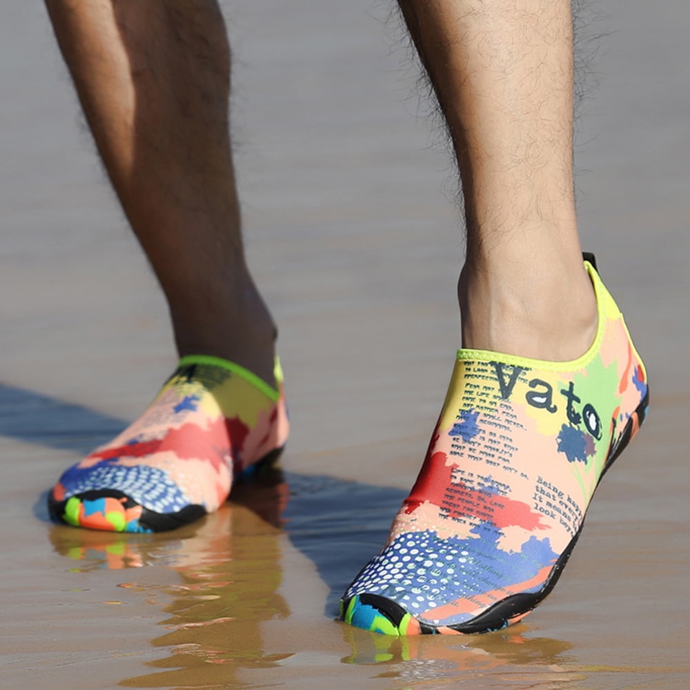 Men Aqua Shoes Women Swimming Water Shoes Diving Socks Barefoot Upstream Beach Wading Sports Sneakers For Fitness Yoga Surfing