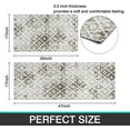 thumbnail image 2 of Boho Kitchen Rug Mats for Floor Set of 2 Pieces Moroccan Modern Geometric Kitchen Rugs and Mats Non Skid Washable Kitchen Floor Mat(17" Wx30 L+17" Wx 47" L), 2 of 6